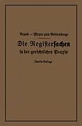 E-Book (pdf) Die Registersachen von Arthur Brand, Theodor Meyer zum Gottesberge
