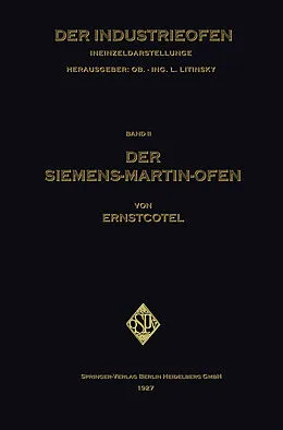 E-Book (pdf) Der Siemens-Martin-Ofen von Ernst Cotel