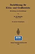 E-Book (pdf) Buchführung für Klein- und Großbetriebe von Theodor Meinecke