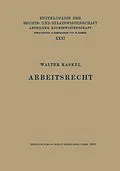 E-Book (pdf) Arbeitsrecht von Walter Kaskel