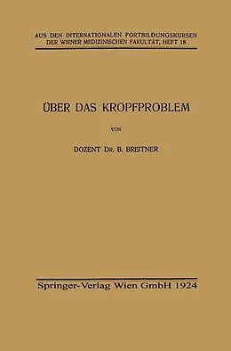 E-Book (pdf) Über das Kropfproblem von Burghard Breitner