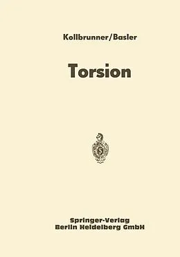 E-Book (pdf) Torsion von Curt Friedrich Kollbrunner, Konrad Basler