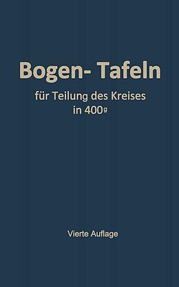 E-Book (pdf) Taschenbuch zum Abstecken von Kreisbogen mit und ohne Übergangsbogen von Max Höfer, Otto Sarrazin