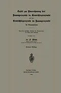 E-Book (pdf) Tafel zur Umrechnung der Raumprozente in Gewichtsprozente und der Gewichtsprozente in Raumprozente bei Branntweinen von Fritz Plato