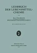 E-Book (pdf) Lehrbuch der Lebensmittel-Chemie von Josef Tillmans