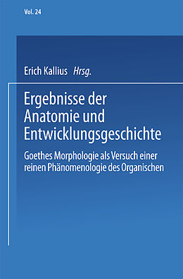 E-Book (pdf) Ergebnisse der Anatomie und Entwicklungsgeschichte von Walter Bopp