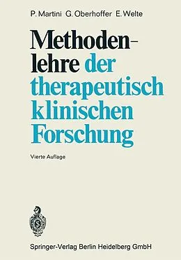 E-Book (pdf) Methodenlehre der therapeutisch-klinischen Forschung von P. Martini, G. Oberhoffer, E. Welte