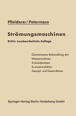 E-Book (pdf) Strömungsmaschinen von C. Pfleiderer, H. Petermann