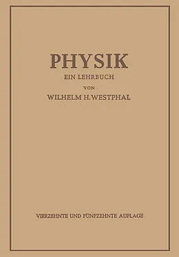 E-Book (pdf) Physik von Wilhelm H. Westphal