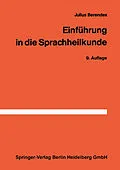 E-Book (pdf) Einführung in die Sprachheilkunde von J. Berendes