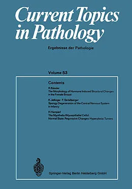 E-Book (pdf) Current Topics in Pathology von H.-W. Altmann, K. Benirschke, A. Bohle