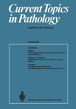 Kartonierter Einband Current Topics in Pathology von H.-W. Altmann, K. Benirschke, A. Bohle