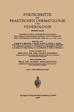 E-Book (pdf) Fortschritte der Praktischen Dermatologie und Venerologie von 