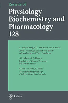 Kartonierter Einband Reviews of Physiology, Biochemistry and Pharmacology von 