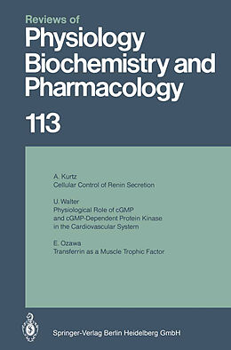 Kartonierter Einband Reviews of Physiology, Biochemistry and Pharmacology von M. P. Blaustein, K. J. Ullrich, S. Numa