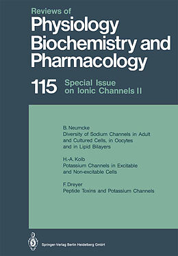 Kartonierter Einband Reviews of Physiology, Biochemistry and Pharmacology von M. P. Blaustein, U. Trendelenburg, K. J. Ullrich