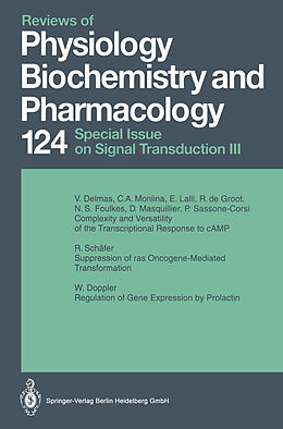Kartonierter Einband Reviews of Physiology Biochemistry and Pharmacology von Spyros S. Kollias Md, Marc Lemmerling Md