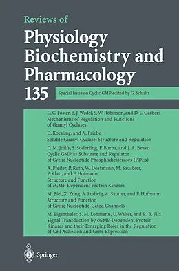 Kartonierter Einband Reviews of Physiology, Biochemistry and Pharmacology von G. Schultz, R. Jahm, M. P. Blaustein