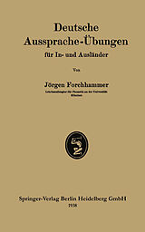 E-Book (pdf) Deutsche Aussprache-Übungen für In- und Ausländer von Jørgen Forchhammer