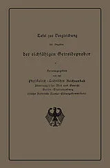 E-Book (pdf) Tafel zur Vergleichung der Angaben der eichfähigen Getreideprober miteinander und mit anderen Qualitätsangaben von Getreide von Physikalisch-Technischen Reichsanstalt