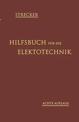 E-Book (pdf) Hilfsbuch für die Elektrotechnik von Carl Grawinkel, Karl Strecker