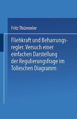 Kartonierter Einband Fliehkraft und Beharrungsregler von Fritz Thümmler