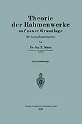 E-Book (pdf) Theorie der Rahmenwerke auf neuer Grundlage von L. Mann