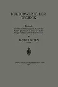 E-Book (pdf) Kulturwerte der Technik von Robert Otzen