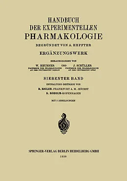 E-Book (pdf) Handbuch der Experimentellen Pharmakologie von Rudolf Rigler, K. Roholm
