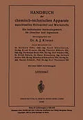 E-Book (pdf) Handbuch der chemisch-technischen Apparate maschinellen Hilfsmittel und Werkstoffe von Ernst Krause, Theodor Möhrle, Ferdinant Moser
