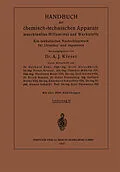 E-Book (pdf) Handbuch der chemisch-technischen Apparate maschinellen Hilfsmittel und Werkstoffe von Ernst Krause, Theodor Möhrle, Ferdinant Moser