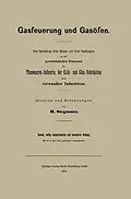 E-Book (pdf) Gasfeuerung und Gasöfen von Heinrich Stegmann