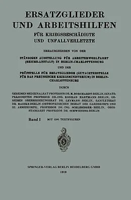 E-Book (pdf) Ersatzglieder und Arbeitshilfen von Moritz Borchardt, Konrad Hartmann, Radike Leymann