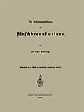 E-Book (pdf) Die Zusammensetzung des Kirschbranntweines von Karl Windisch