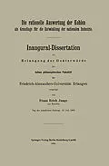 E-Book (pdf) Die Rationalisierung im Deutschen Werkzeugmaschinenbau von Fritz Wegeleben