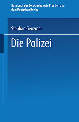 E-Book (pdf) Die Polizei von St Genzmer