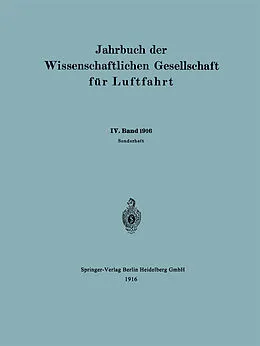 E-Book (pdf) Jahrbuch der Wissenschaftlichen Gesellschaft für Luftfahrt von Wissenschaftliche gesellschaft für Luftfahrt