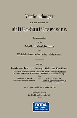 Kartonierter Einband Beiträge zur Lehre von der sog. Weilschen Krankheit von Adolf Hecker, Richard W. Otto