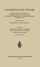 E-Book (pdf) Mechanik der Flüssigen und Gasförmigen Körper von Jakob Ackeret, Albert Betz, Philipp Forchheimer