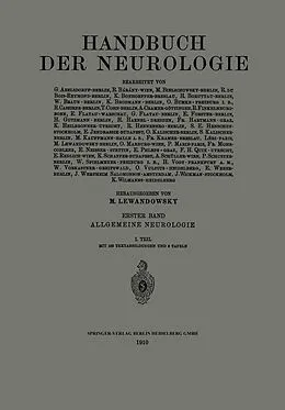 E-Book (pdf) Handbuch der Neurologie von M. Lewandowsky, G. Abelsdorff, Oswald Bumke