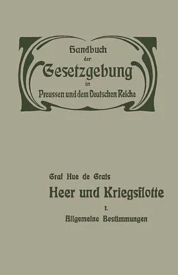 E-Book (pdf) Heer und Kriegsflotte von Robert Hue de Grais
