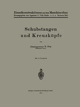 E-Book (pdf) Schubstangen und Kreuzköpfe von Hans Frey