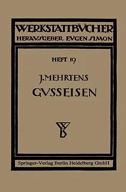 E-Book (pdf) Das Gußeisen von Christian Gilles, Johannes Mehrtens