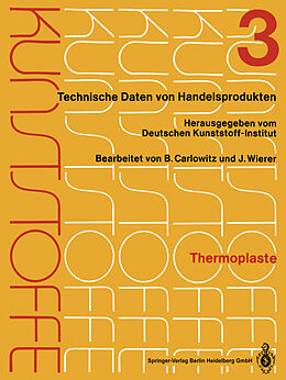 Kartonierter Einband Thermoplaste von Kenneth A. Loparo, Bodo Carlowitz, Jutta Wierer