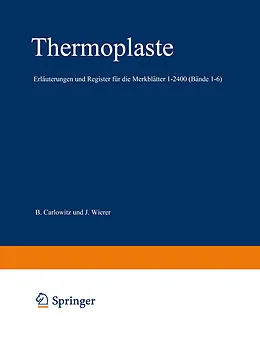 E-Book (pdf) Erläuterungen und Register für die Merkblätter 1-2400 (Bd. 1-6), mit Ordner von Dr.-Ing. Bodo Carlowitz, Dipl.-Chem. Jutta Wierer