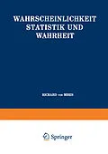 E-Book (pdf) Wahrscheinlichkeit Statistik und Wahrheit von Richard Von Mises