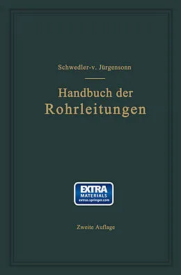 E-Book (pdf) Handbuch der Rohrleitungen von Franz Schwedler, Helmut von Jürgensonn