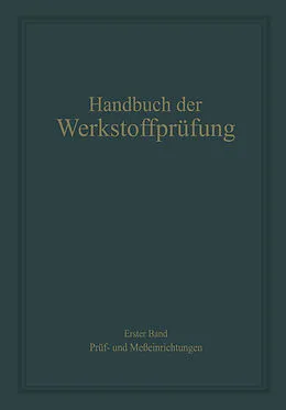 E-Book (pdf) Prüf- und Meßeinrichtungen von Rudolf Berthold, Anton Eichinger, Erich Siebel