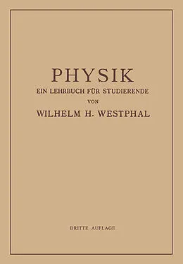 E-Book (pdf) Physik von Wilhelm Heinrich Westphal