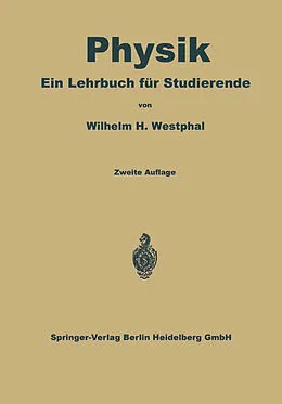 E-Book (pdf) Physik von Wilhelm H. Westphal